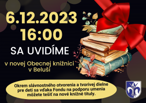 Slávnostné otvorenie knižnice