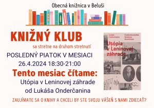 Posúvajte sa spolu s nami, vstúpte do knižného klubu 1
